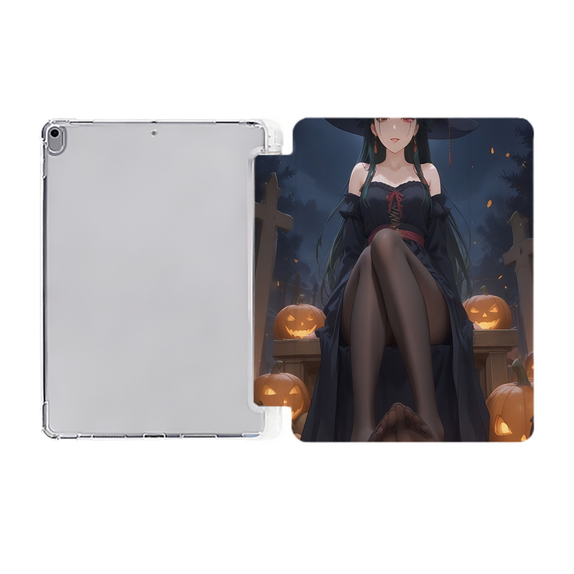 （画像用） 薬屋のひとりごと The Apothecary Diaries IPad ケース ペン収納付き 三つ折りスタンド PUレザー×シリコン 対応機種9.5/10.5/10.9インチ